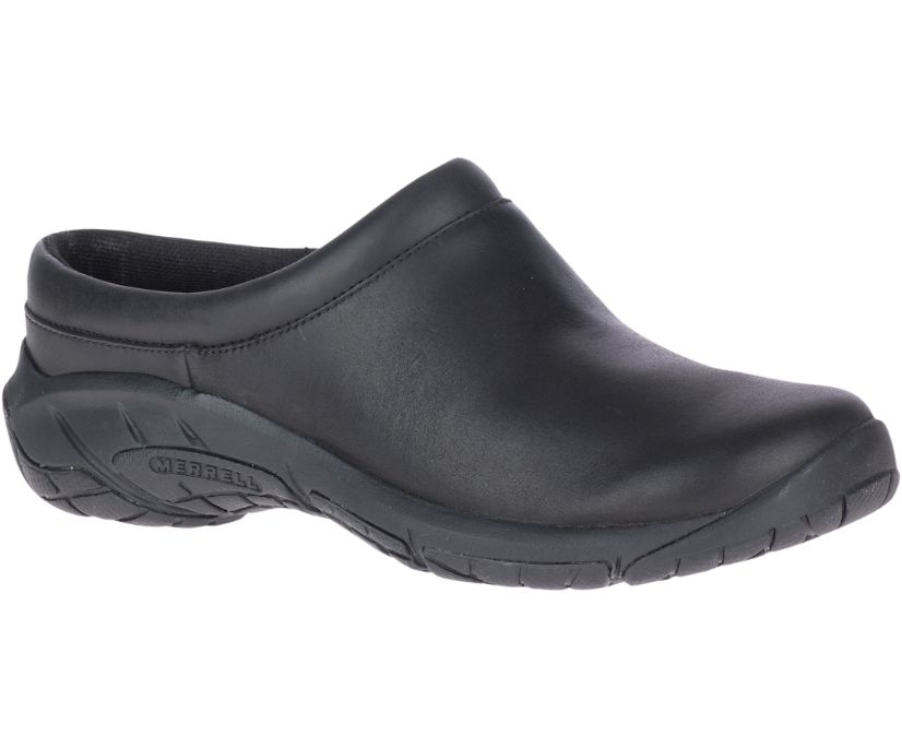 Buty Merrell Encore Nova 4 Wide Width - Slip Ons Damskie Merrell - Czarne [QAJSI-9064]